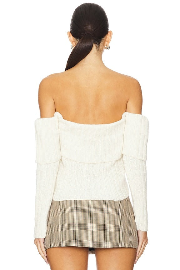 Chakuna Sweater in Ivory