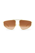 Aviator Sunglasses in Gold & Brown