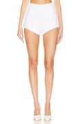 Clemence Short in White