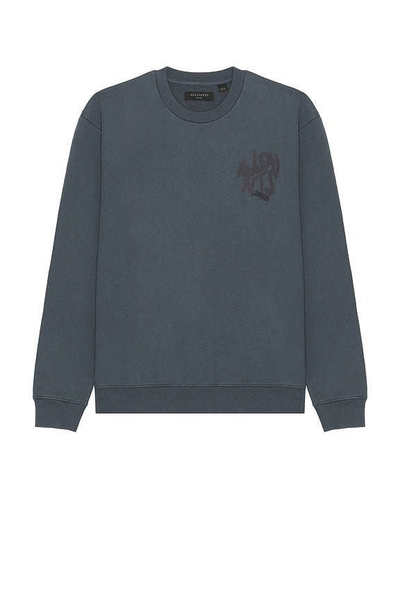 Orlando Crew Sweatshirt in Moonstone Blue