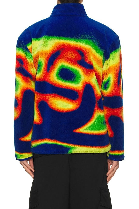 1/4 Zip Fleece Jacket in Heatmap