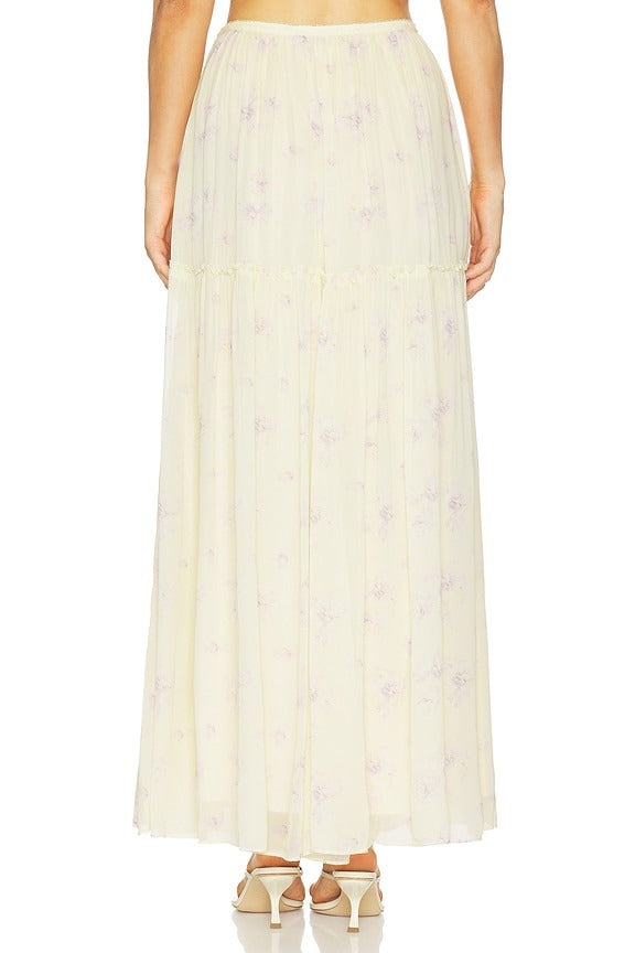 Positano Skirt in Sweet Jasmine