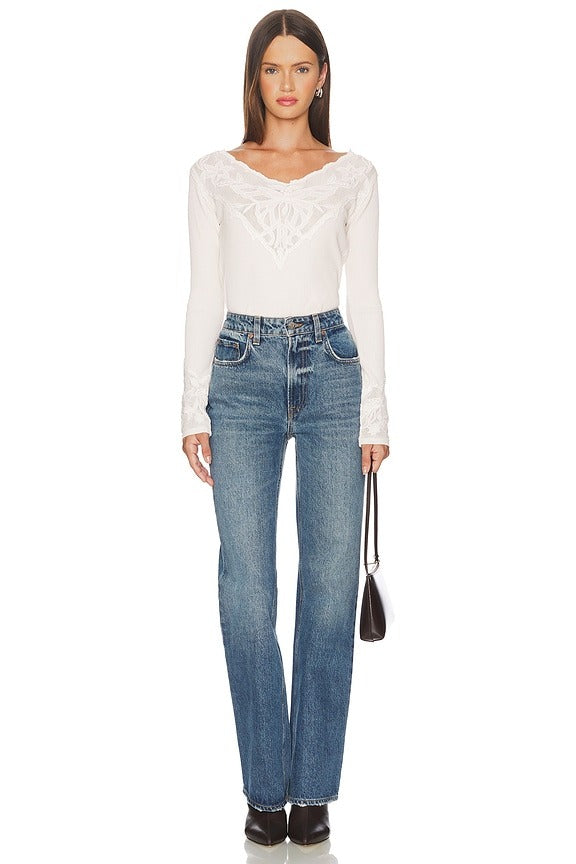 Butterfly Cuff Top in Sugar Swizzle
