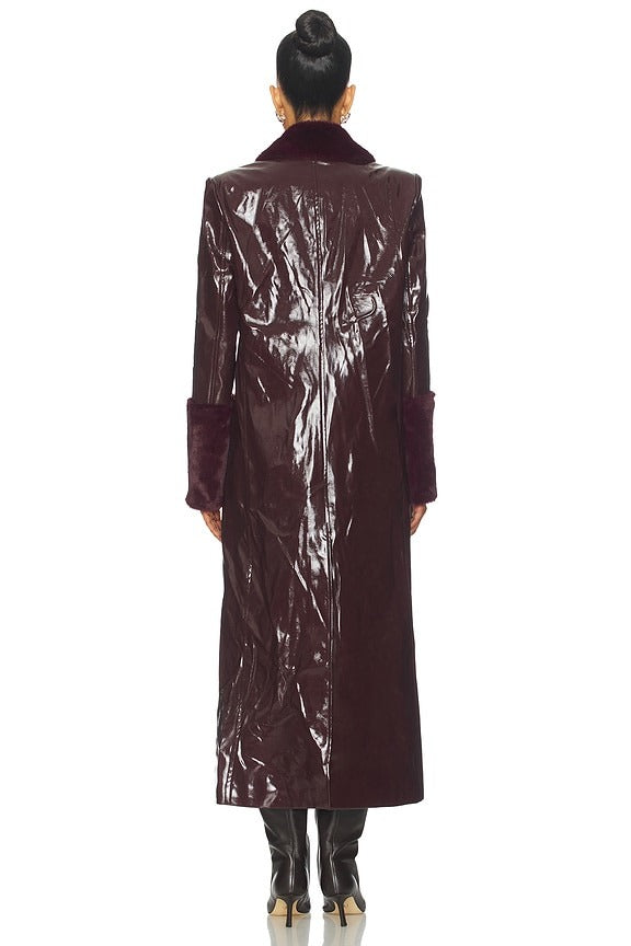 Tamara Trench Coat in Shiraz