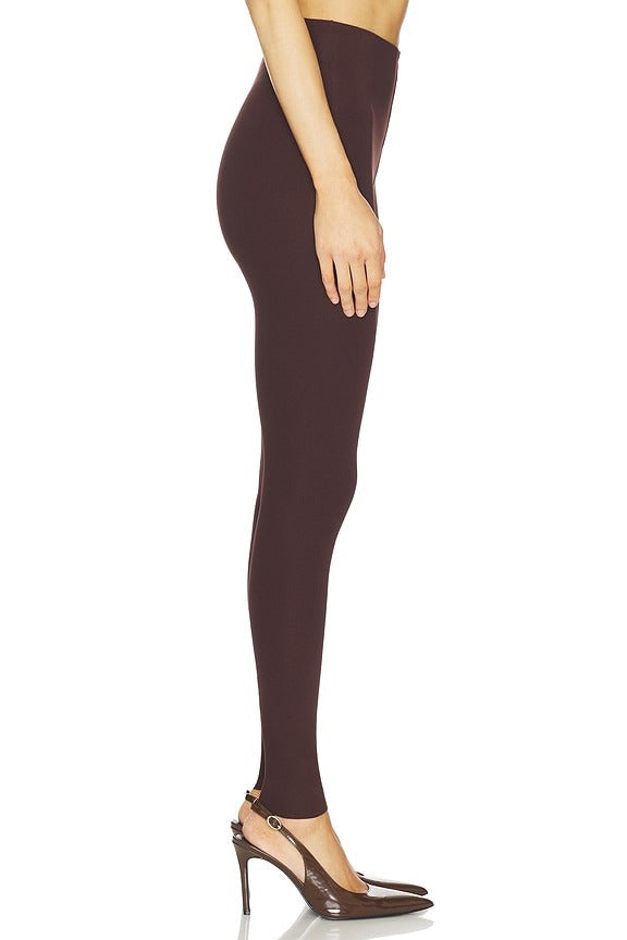 Neoprene Legging in Oxblood