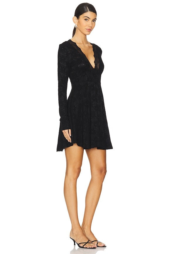 All Yours Mini Dress in Black