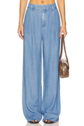 Agathe Pant in Light Denim