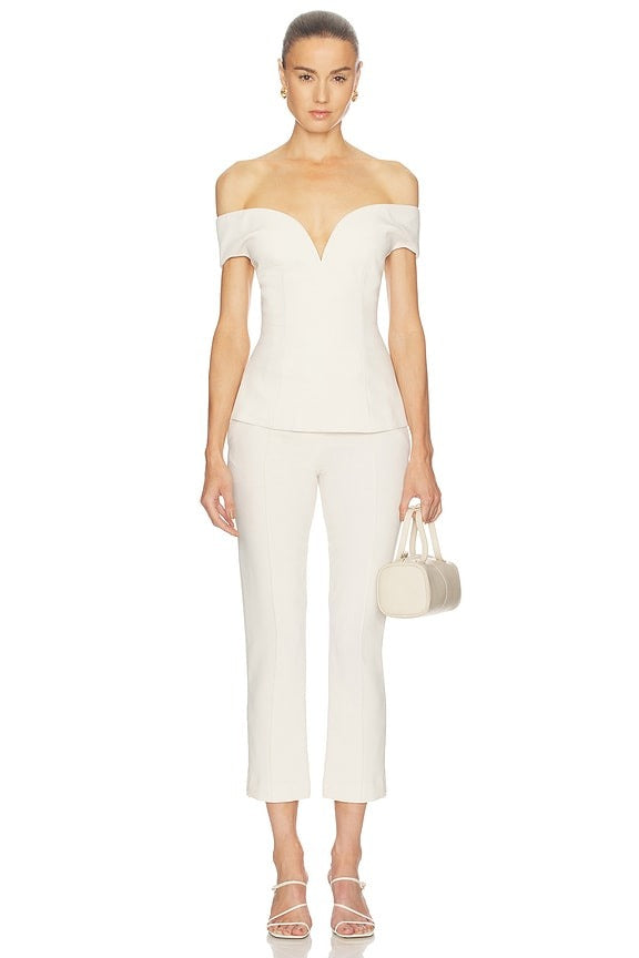Nila Top in Ivory