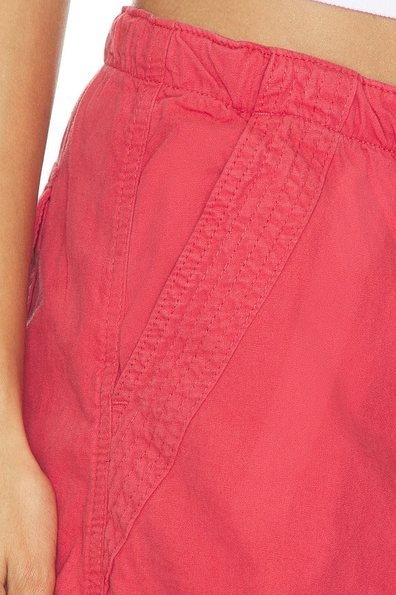 Parachute Trouser in Red
