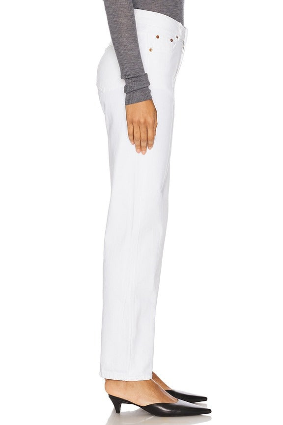 Arch Straight Leg Jeans in White