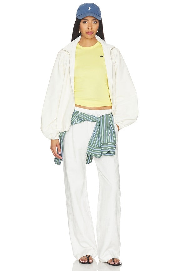 Slim Fit Cotes Tee in Yellow