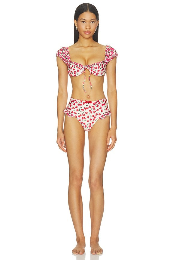 Florencia Cherish Bikini Bottom in Multicolor
