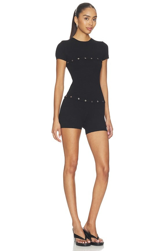 Josie Romper in Black
