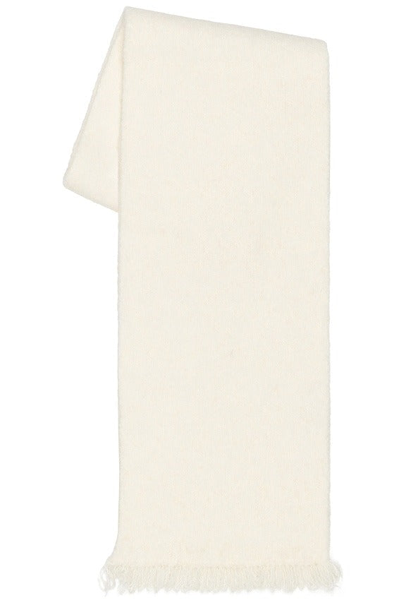 Toasty Stretch Scarf in Ivory