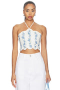 Serenity Ivy Top in Multicolor