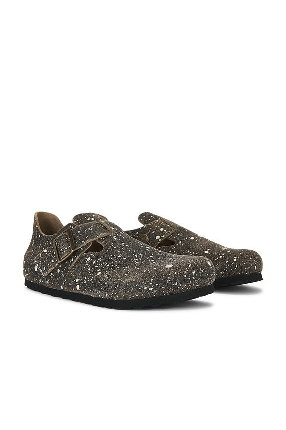 x Song For The Mute London The Artist Vl Taupe Splash Mule in Taupe Splash