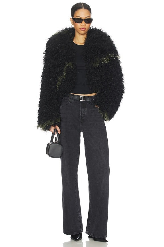 Spun Jacket in Black
