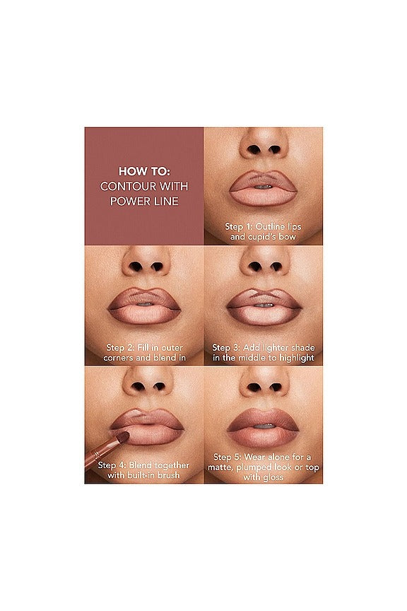 Power Line Plumping Lip Liner in Smooth Spice