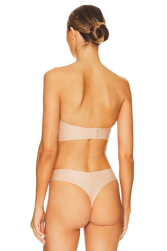Butter Soft-support Strapless Bralette in Beige