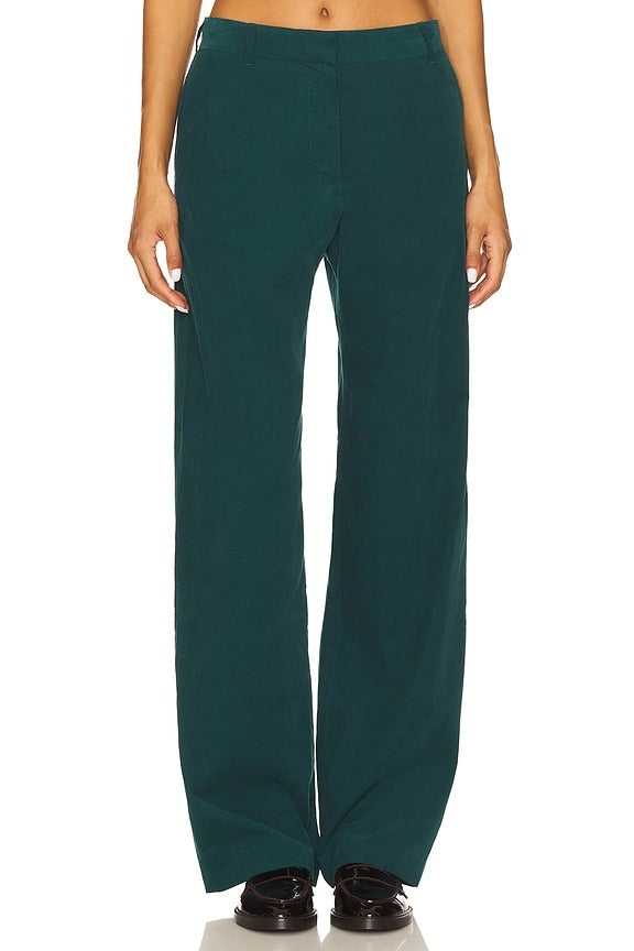 Corduroy Pant in Teal