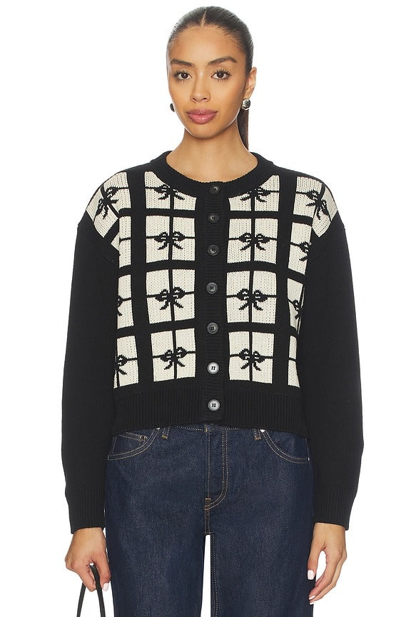 Present Cardigan in Black