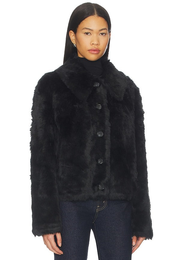 x REVOLVE Alice Throw On Jacket in Black