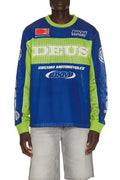 Step Out Moto Jersey in Blue