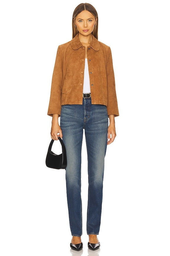 Milas Jacket in Camel