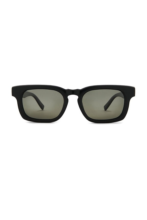 Iceberg Sunglasses in Black & Khaki Mono Polarized