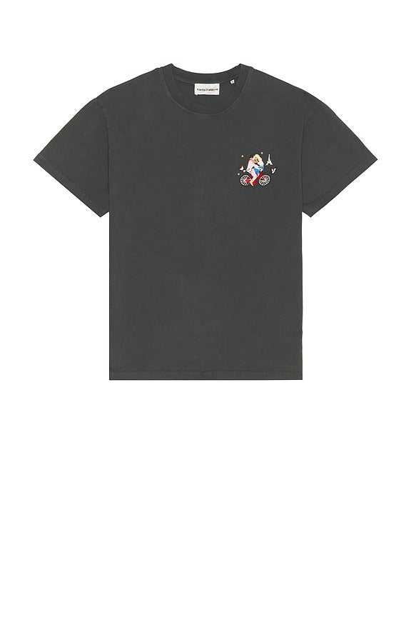 Velo Valentine Tee in Off Black