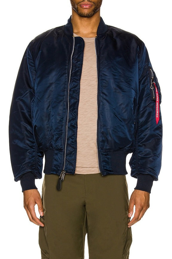 MA-1 Bomber Jacket in Replica Blue