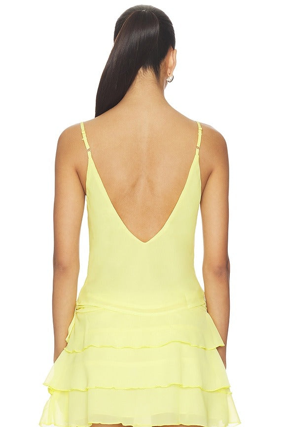 The Sila Top in Yellow