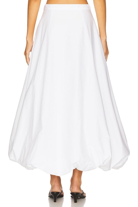 Aubrey Skirt in Pure White