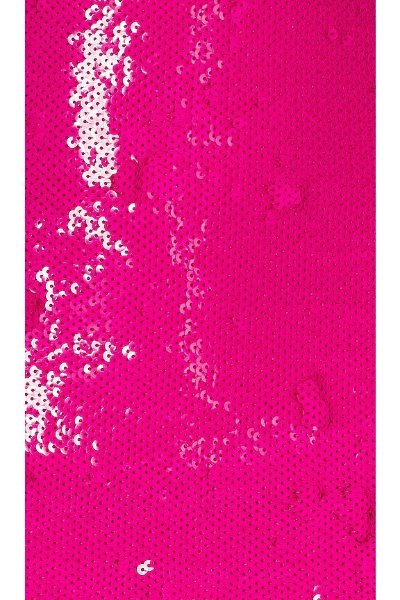 Malia Midi Dress in Hot Pink