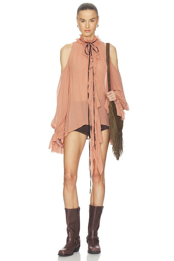 Gaby Shirt in Cookie
