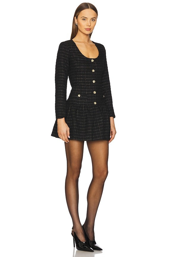Fallon Dress in Black
