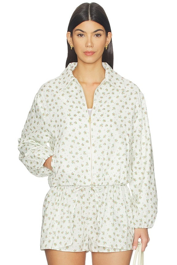 Nadine Jacket in Sprigged Floral