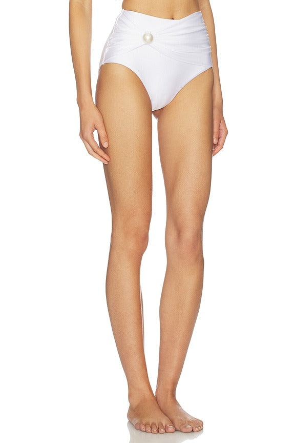 Ari Bikini Bottom in White