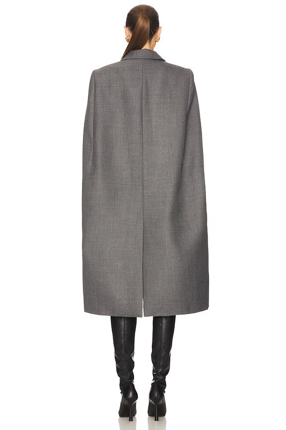 Travis Coat in Grey