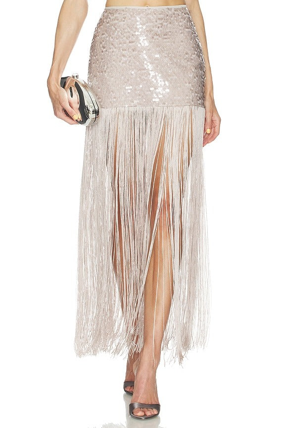 Mirana Maxi Skirt in Mauve