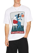 Champione T-Shirt White in White