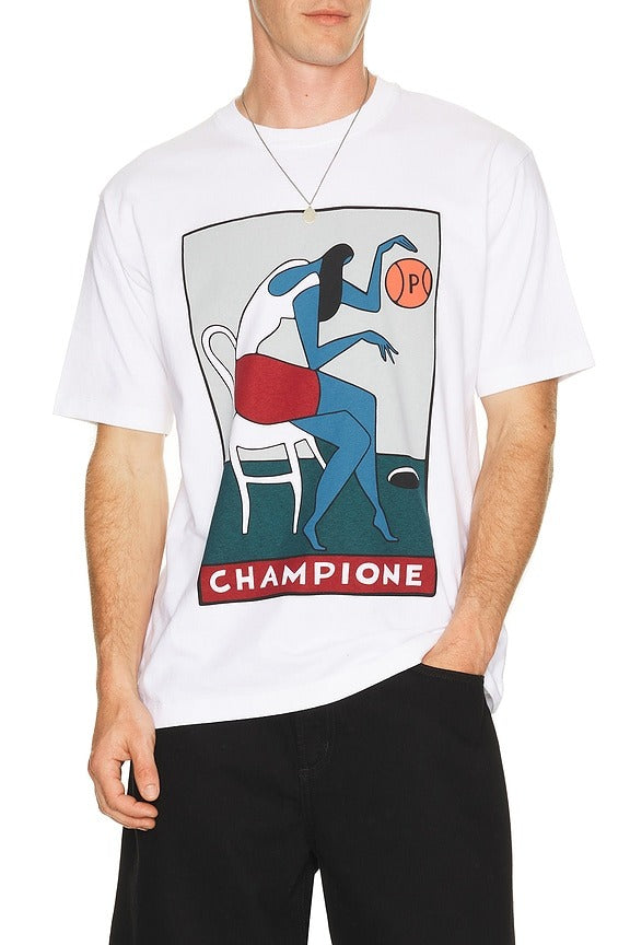 Champione T-Shirt White in White