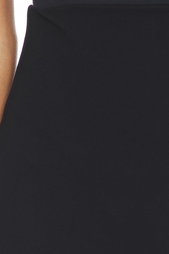 Rio High Waist Straight Pant II in Black