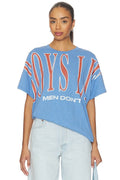 Ready To Ride Bf Tee in Blue