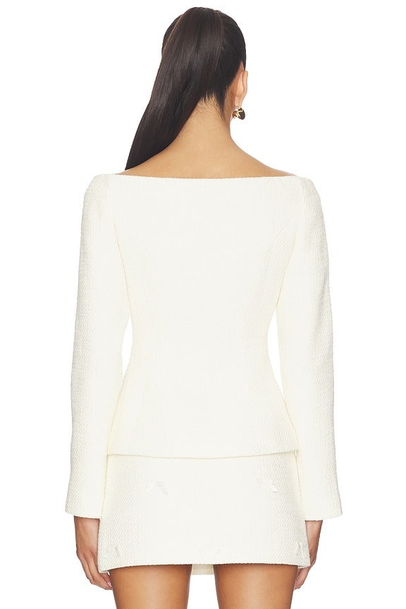 Annie Top in Ivory