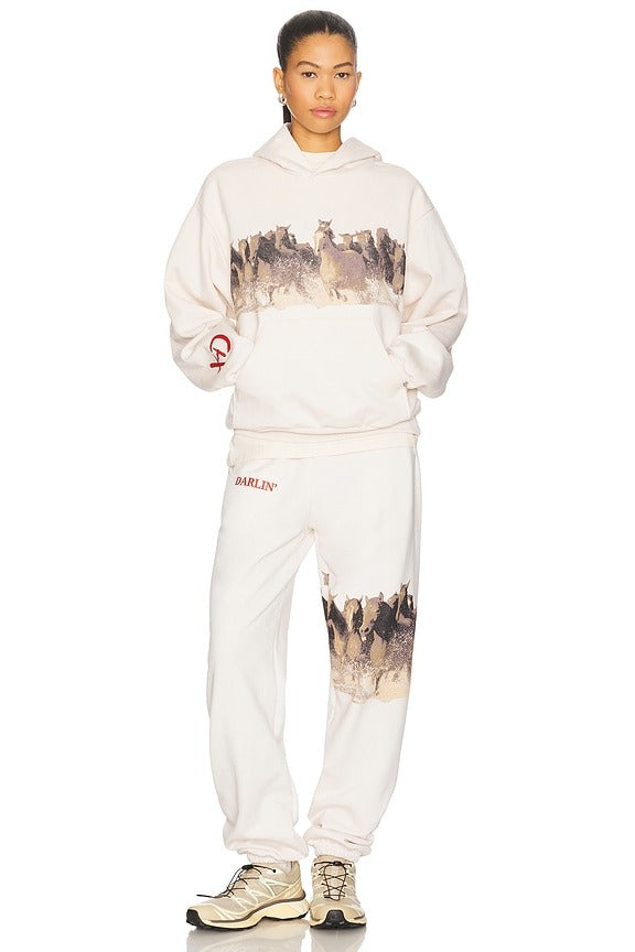 Wild Sweatpant in Creme