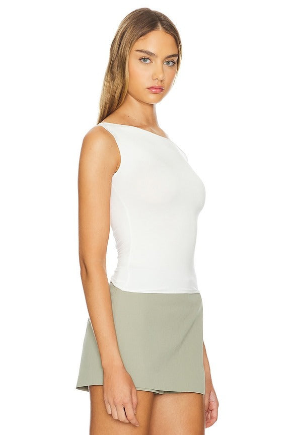 Emily Top in Ivory