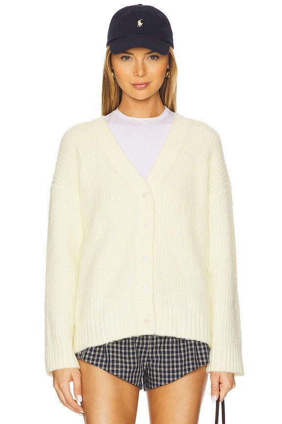 Maia Cardigan in Butter Yellow