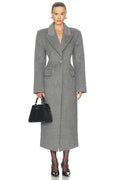 Mariela Coat in Charcoal Grey
