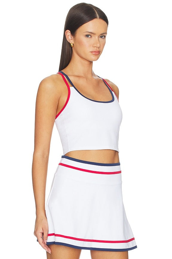 Oslo Top in Heritage White